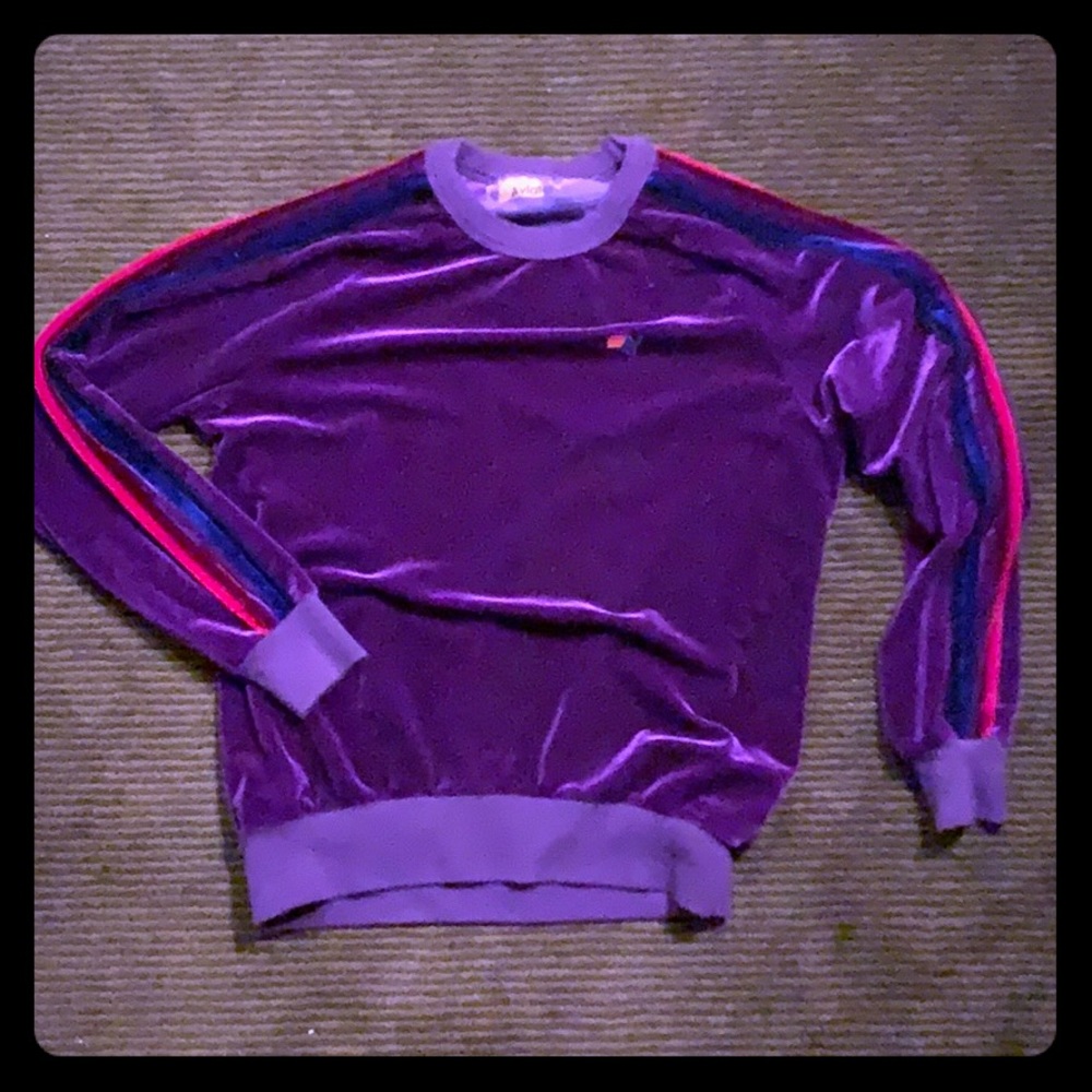 Aviator Nation Velvet Crewneck